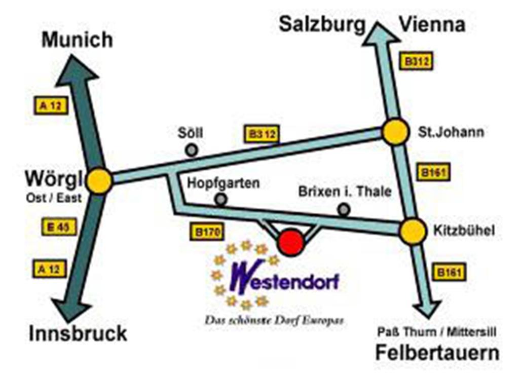 Haus Glanzern Leilighet Westendorf Eksteriør bilde